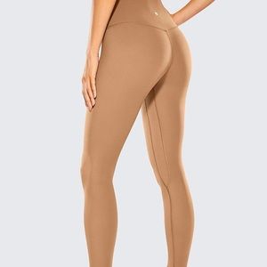 CRZ YOGA Women's Naked Feeling Yoga Leggings 25 Inches - LULULEMON DUPE